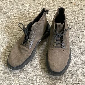 Men's Brown High-Top Sneaker Dress Shoe